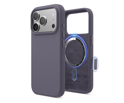 Etui do telefonów Elago Magsafe Silicon Case do iPhone 17 PRO Deep Lavander ES17MSSC63PRO-DPLV